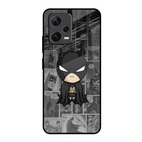 Cartoon Art Redmi Note 12 5G Glass Back Cover Online