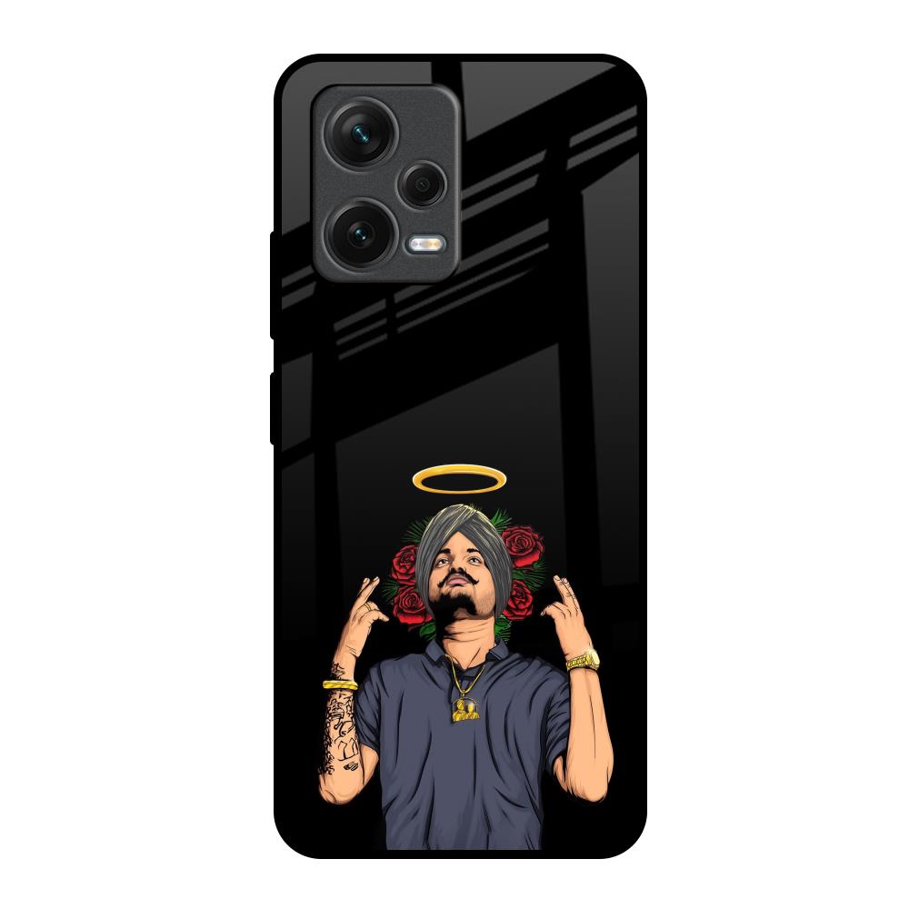 Punjabi Singer Poster Redmi Note 12 5G Glass Back Cover Online
