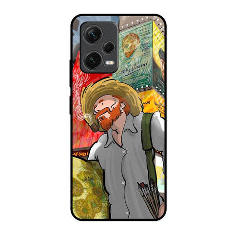 Loving Vincent Redmi Note 12 5G Glass Back Cover Online