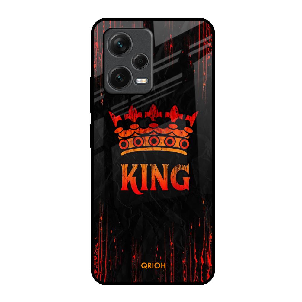 Royal King Redmi Note 12 5G Glass Back Cover Online