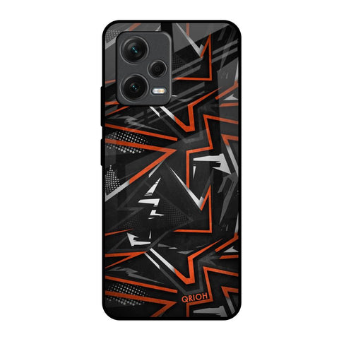 Vector Art Redmi Note 12 5G Glass Back Cover Online
