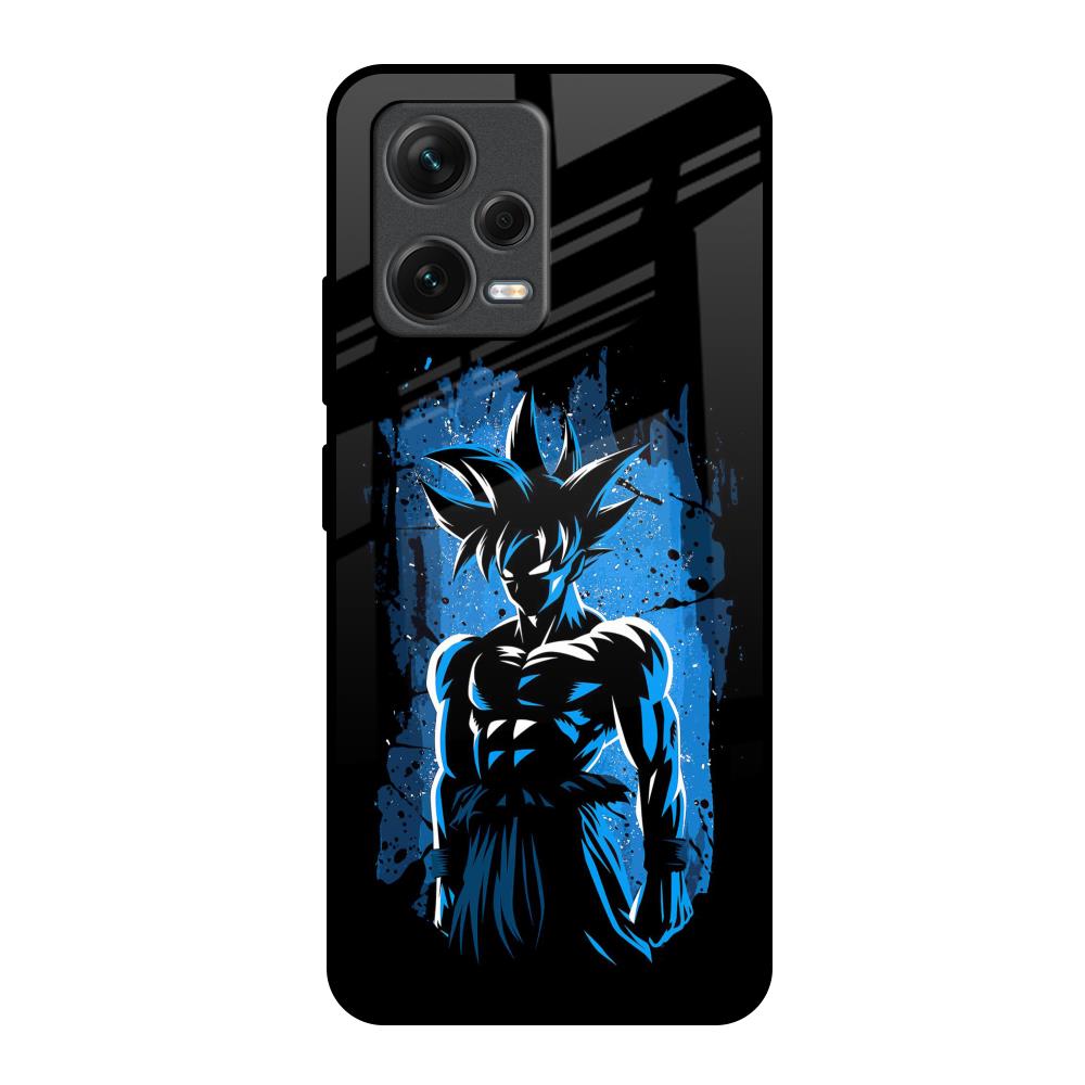 Splatter Instinct Redmi Note 12 5G Glass Back Cover Online