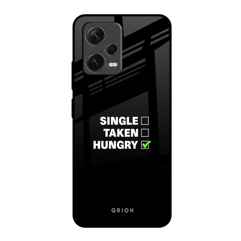 Hungry Redmi Note 12 5G Glass Back Cover Online