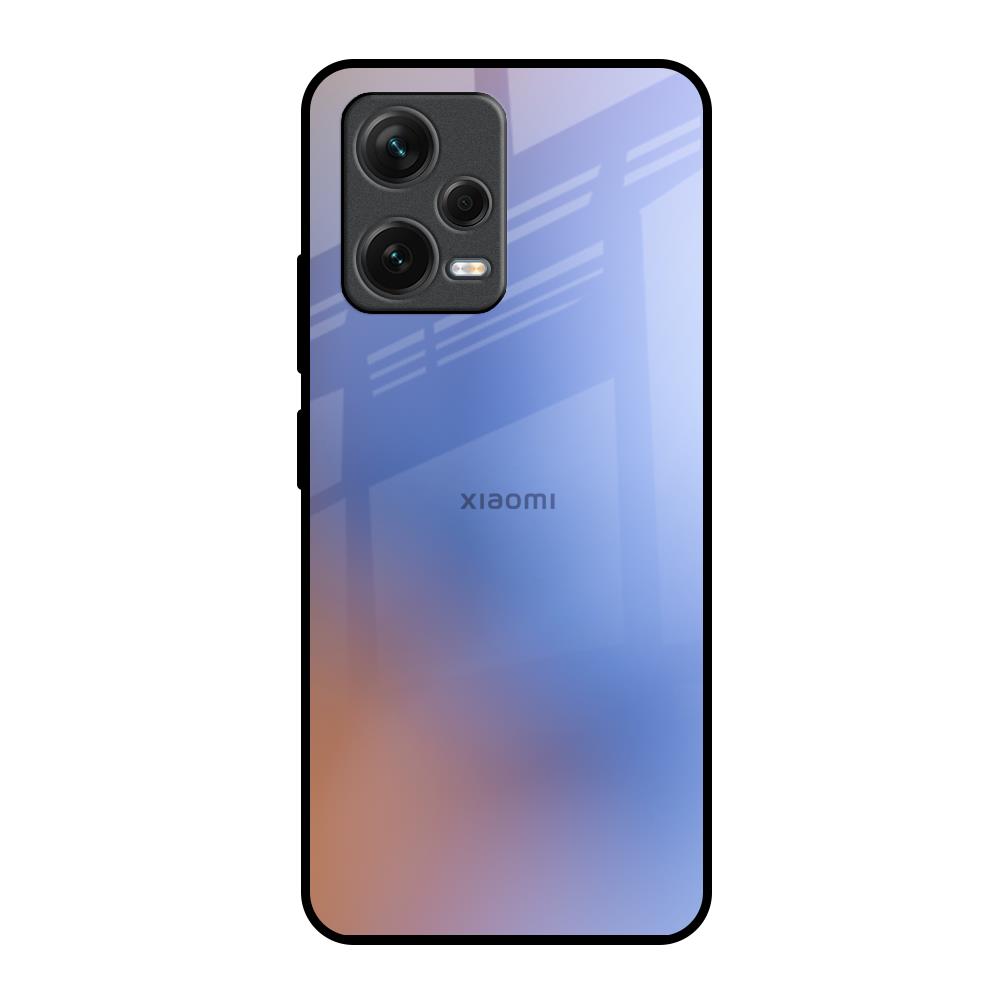 Blue Aura Redmi Note 12 5G Glass Back Cover Online