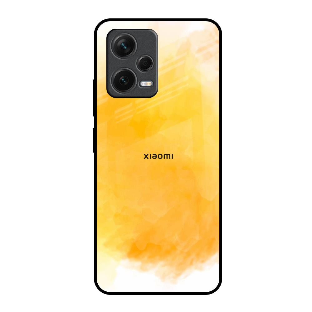Rustic Orange Redmi Note 12 5G Glass Back Cover Online