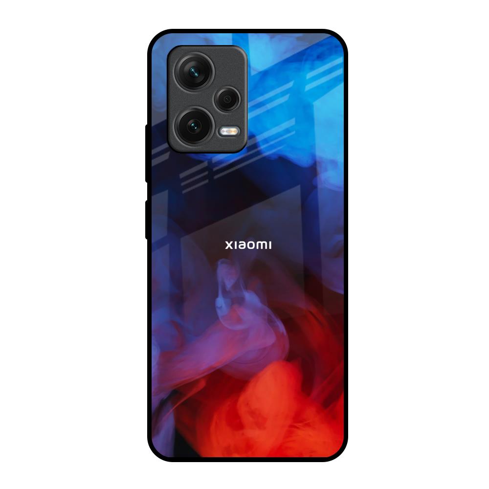 Dim Smoke Redmi Note 12 5G Glass Back Cover Online