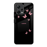 Fly Butterfly Redmi Note 12 5G Glass Back Cover Online