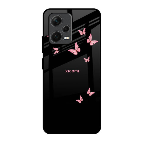 Fly Butterfly Redmi Note 12 5G Glass Back Cover Online