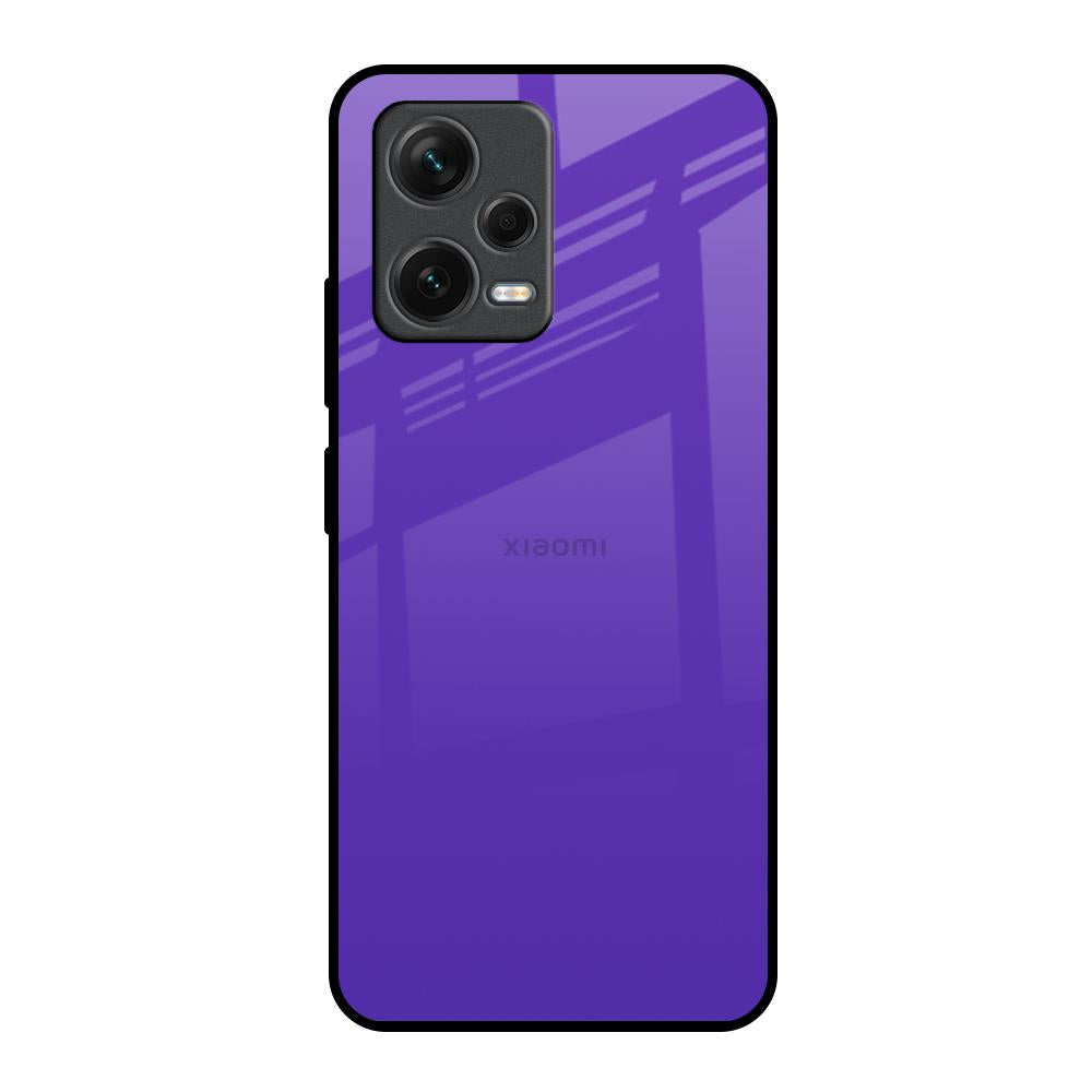 Amethyst Purple Redmi Note 12 5G Glass Back Cover Online
