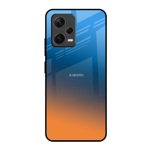 Sunset Of Ocean Redmi Note 12 5G Glass Back Cover Online