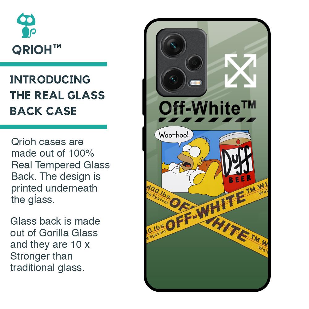 Duff Beer Glass Case for Redmi Note 12 5G