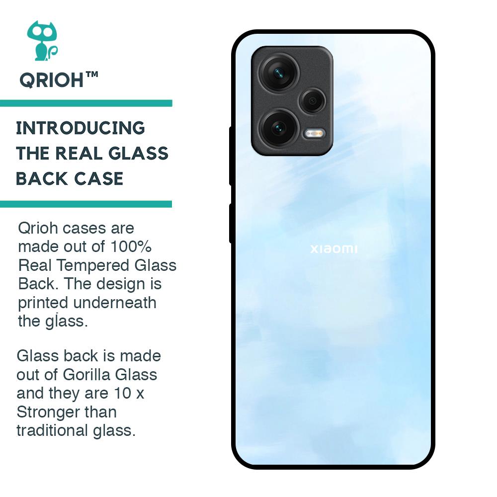 Bright Sky Glass Case for Redmi Note 12 5G