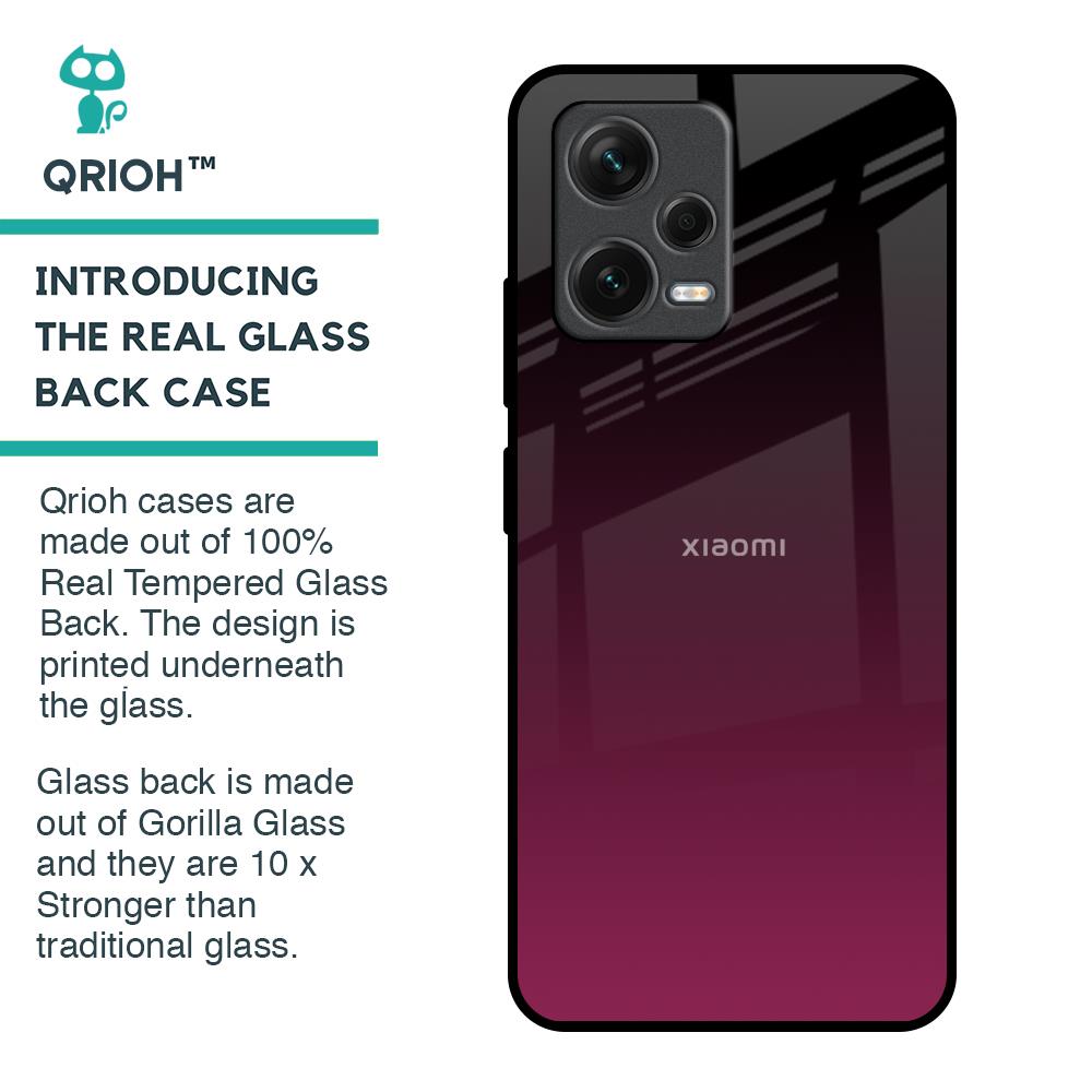 Wisconsin Wine Glass Case For Redmi Note 12 5G