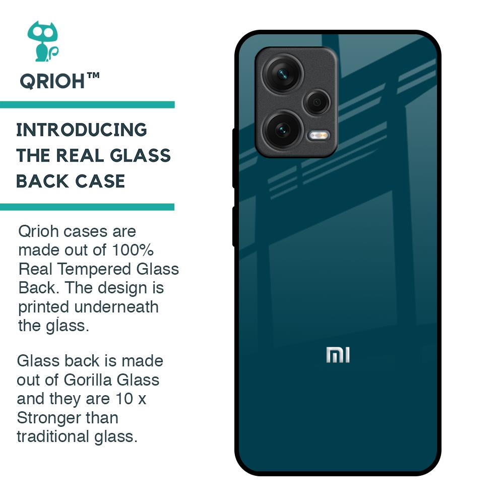 Emerald Glass Case for Redmi Note 12 5G