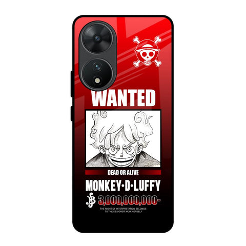 Luffy Wanted Vivo T2 5G Glass Back Cover Online