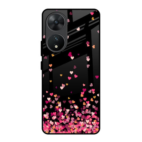 Heart Rain Fall Vivo T2 5G Glass Back Cover Online