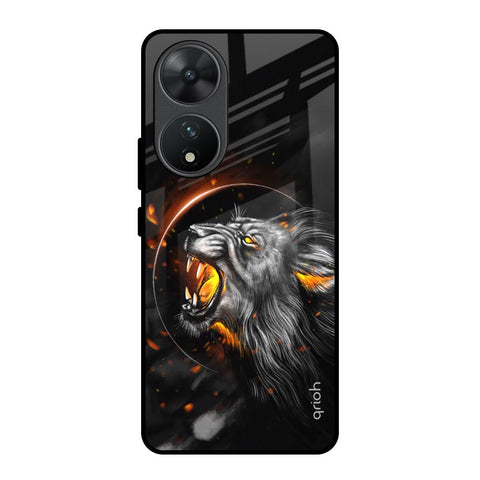 Aggressive Lion Vivo T2 5G Glass Back Cover Online