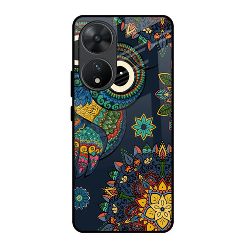 Owl Art Vivo T2 5G Glass Back Cover Online