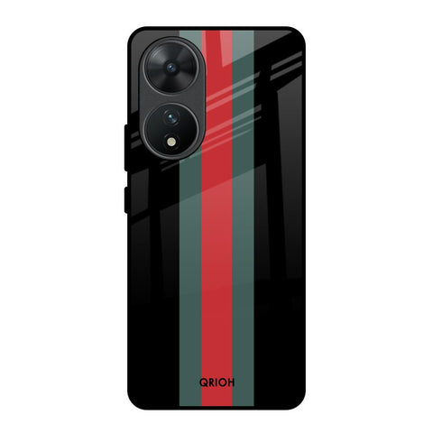 Vertical Stripes Vivo T2 5G Glass Back Cover Online