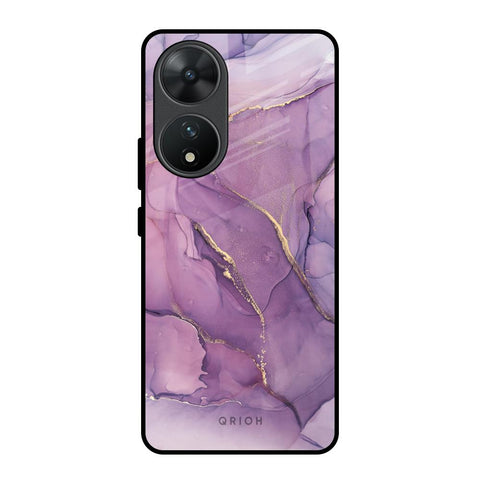 Purple Gold Marble Vivo T2 5G Glass Back Cover Online