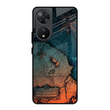 Geographical Map Vivo T2 5G Glass Back Cover Online
