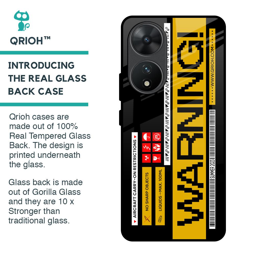 Aircraft Warning Glass Case for Vivo T2 5G