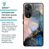 Marble Ink Abstract Glass Case for Vivo T2 5G