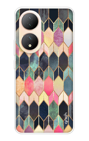 Shimmery Pattern Vivo T2 5G Back Cover