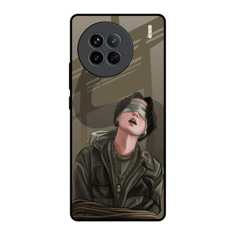 Blind Fold Vivo X90 5G Glass Back Cover Online