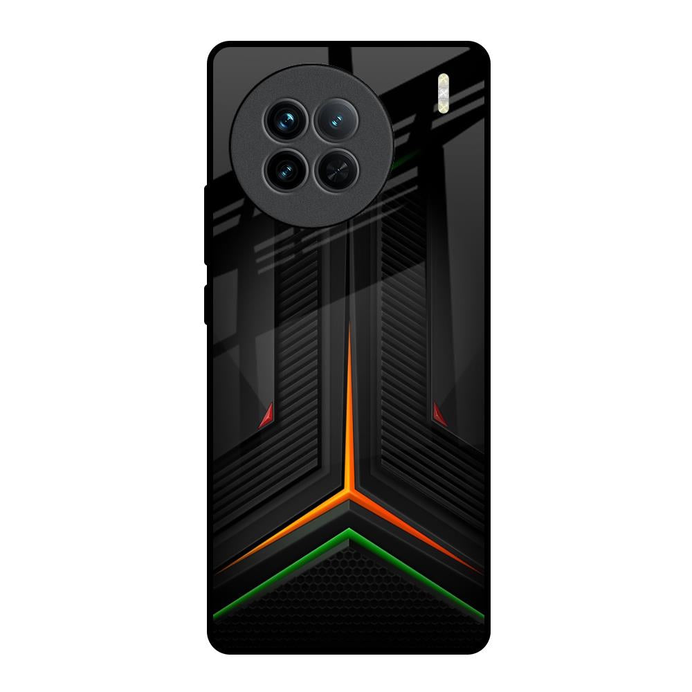 Modern Ultra Chevron Vivo X90 5G Glass Back Cover Online