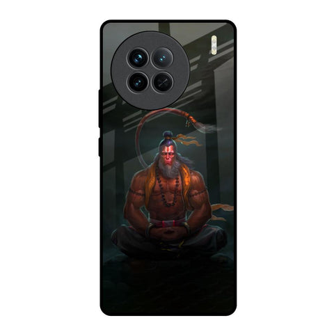 Lord Hanuman Animated Vivo X90 5G Glass Back Cover Online
