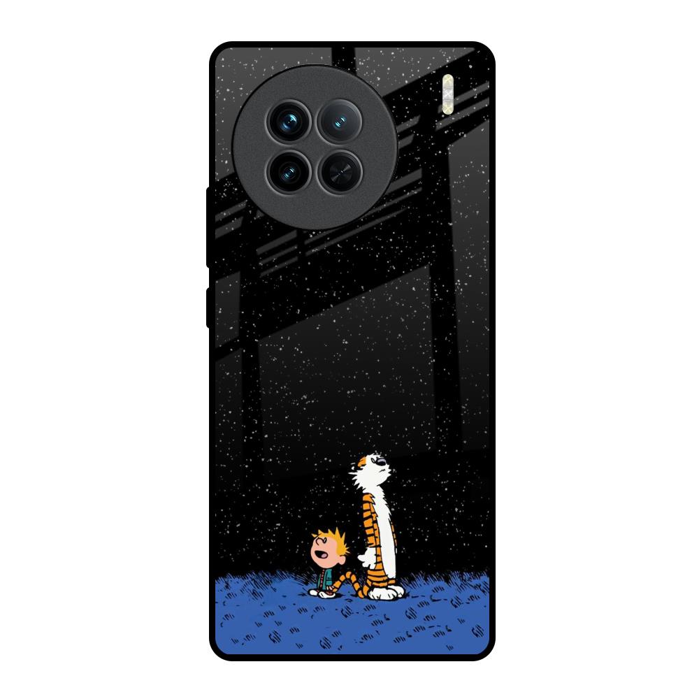 Night Sky Star Vivo X90 5G Glass Back Cover Online