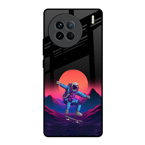 Retro Astronaut Vivo X90 5G Glass Back Cover Online