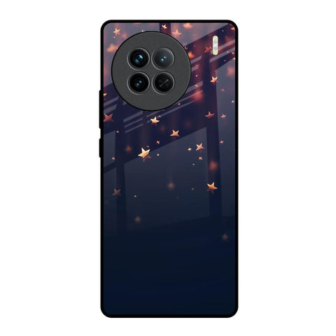 Falling Stars Vivo X90 5G Glass Back Cover Online
