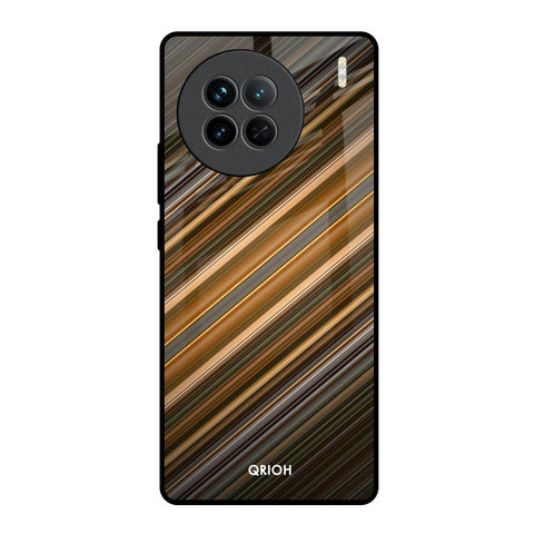 Diagonal Slash Pattern Vivo X90 5G Glass Back Cover Online