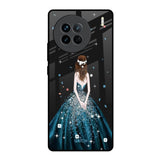 Queen Of Fashion Vivo X90 5G Glass Back Cover Online