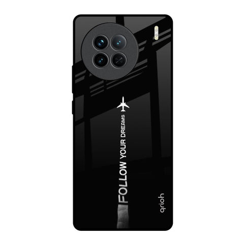 Follow Your Dreams Vivo X90 5G Glass Back Cover Online