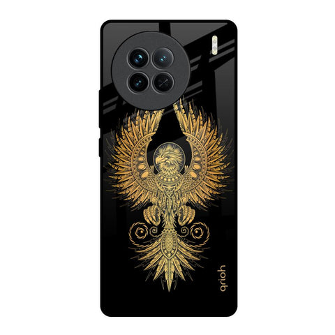 Mythical Phoenix Art Vivo X90 5G Glass Back Cover Online