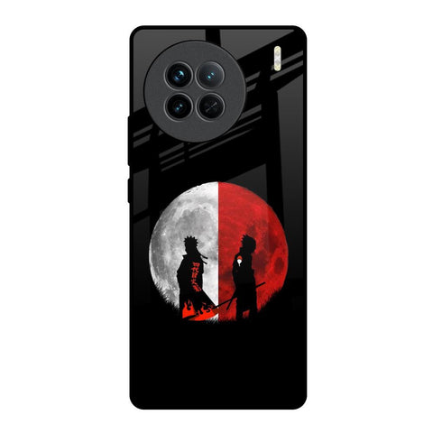 Anime Red Moon Vivo X90 5G Glass Back Cover Online