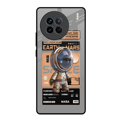Space Ticket Vivo X90 5G Glass Back Cover Online