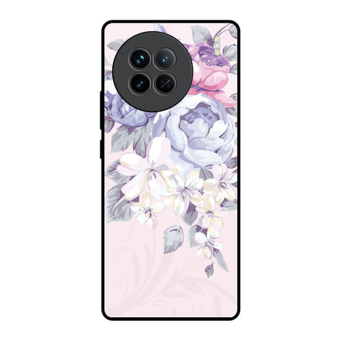 Elegant Floral Vivo X90 5G Glass Back Cover Online