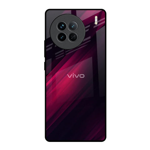 Razor Black Vivo X90 5G Glass Back Cover Online