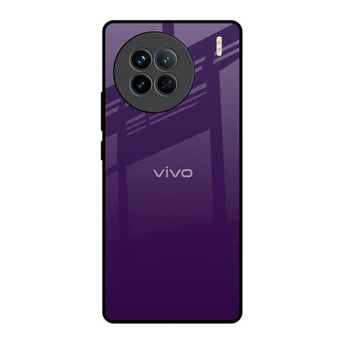 Dark Purple Vivo X90 5G Glass Back Cover Online