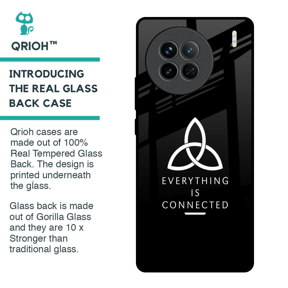 Everything Is Connected Glass Case for Vivo X90 5G