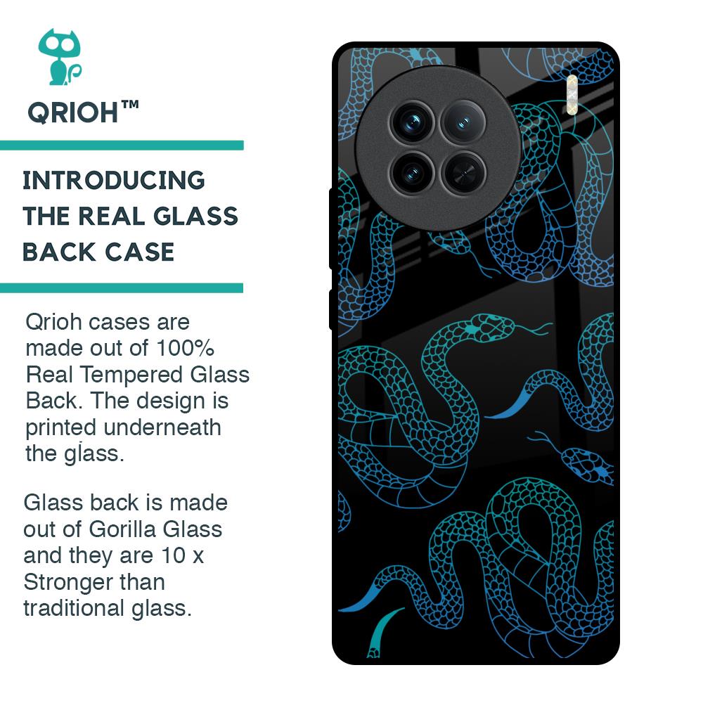 Serpentine Glass Case for Vivo X90 5G