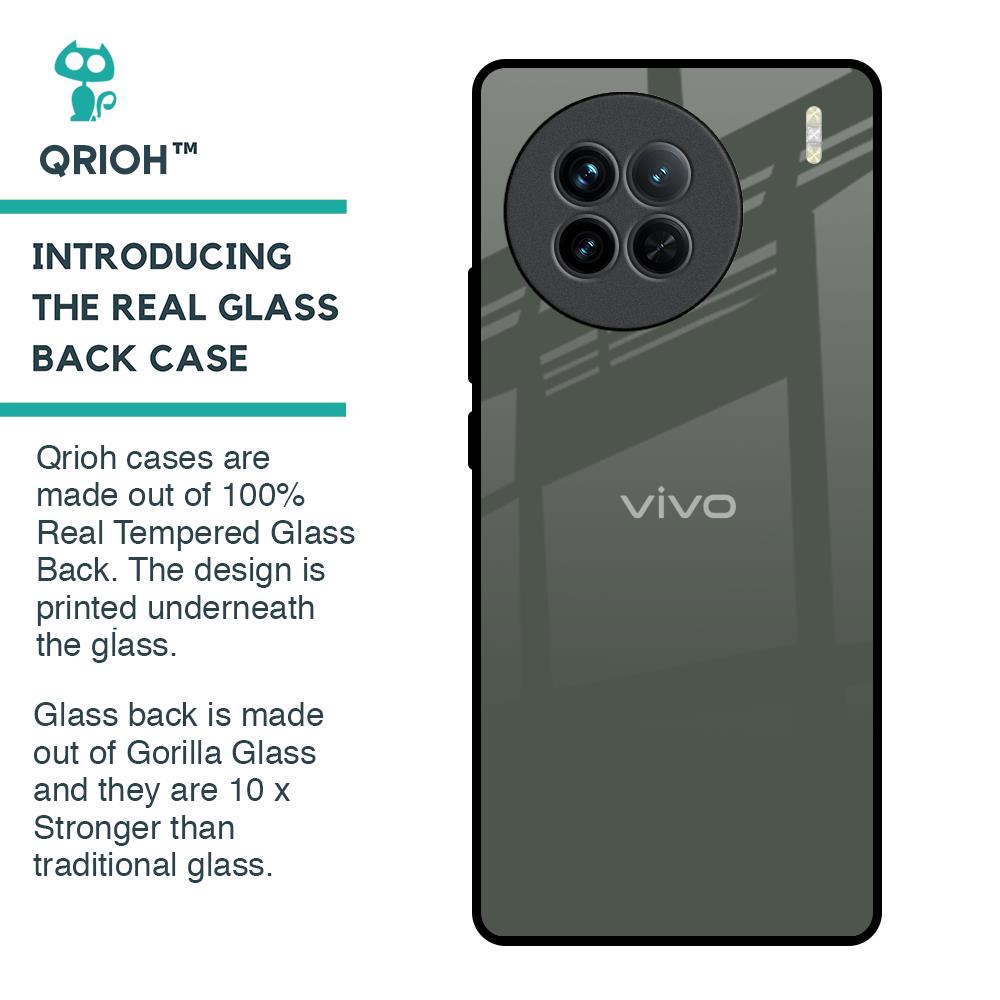 Charcoal Glass Case for Vivo X90 5G