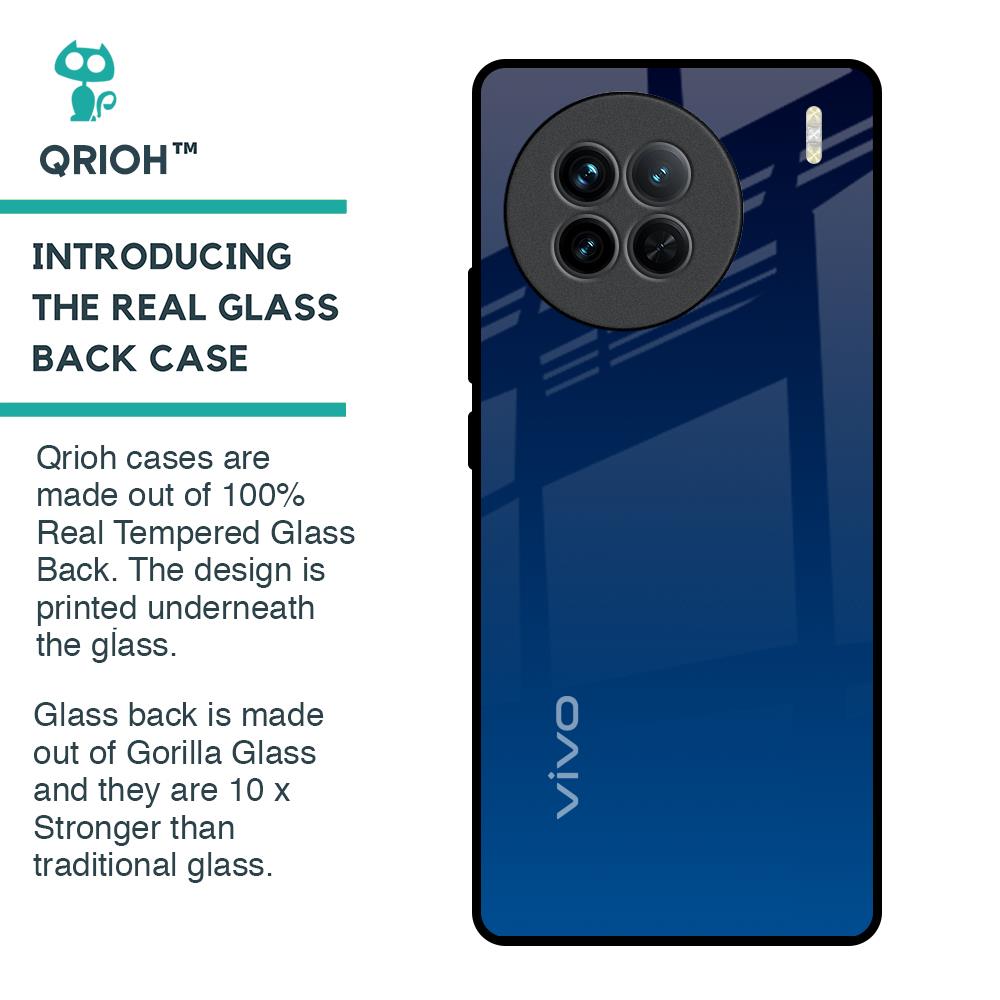 Very Blue Glass Case for Vivo X90 5G