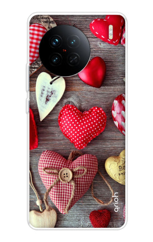 Valentine Hearts Vivo X90 5G Back Cover