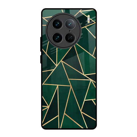 Abstract Green Vivo X90 Pro 5G Glass Back Cover Online