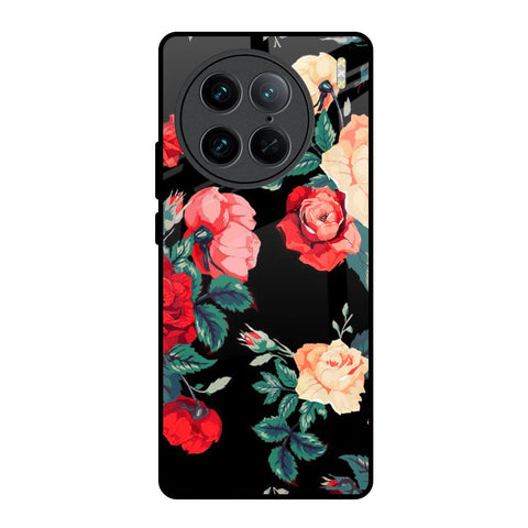 Floral Bunch Vivo X90 Pro 5G Glass Back Cover Online